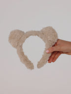 TEDDY HEADBAND - LATTE